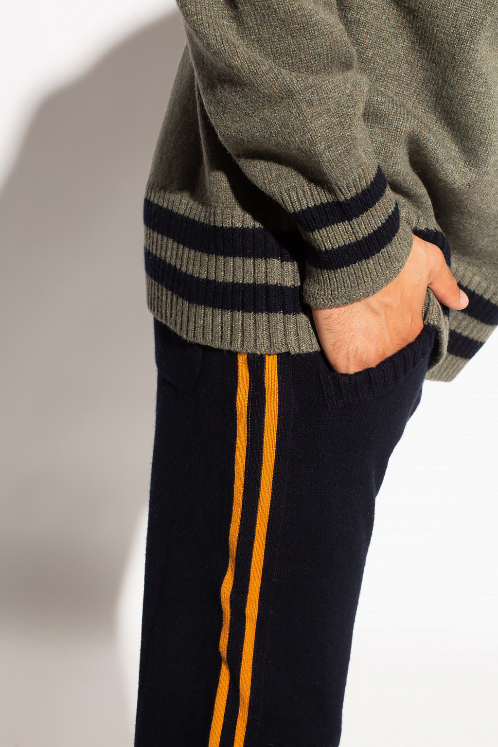 Maison Margiela Side-stripe trousers | Men's Clothing | Vitkac